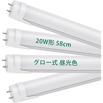 Amazon.co.jp : Tengyuan LED蛍光灯 20W形 昼光色 10W 1050lm 蛍光管