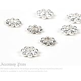 【京珠堂】座金 ビーズ アクセサリーパーツ 金古美 アソートセット ゴールド シルバー (C2)