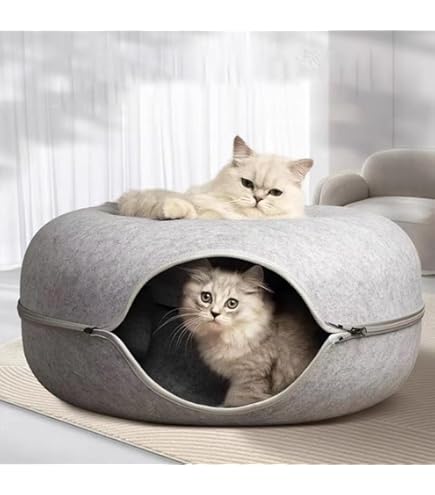 Amazon | カインズ(CAINZ) ペットベッド もこもこトンネル 幅38cm 奥行
