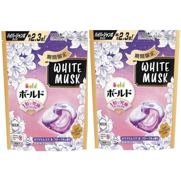 Amazon.co.jp: ボールド ジェルボール 4in1 ホワイトムスク