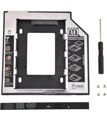 Amazon | セカンドHDD SSDハードドライブキャディ Dell Inspiron 17 17