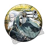 ゴールデンカムイ 非公式 缶バッジ ファンメイド 同人グッズ ブリキ製 アニメグッツ (土方)