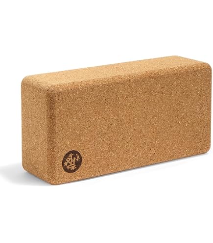 Amazon | Manduka コルク ヨガ ブロック 9'' x 6'' x 4'' | マンドゥカ