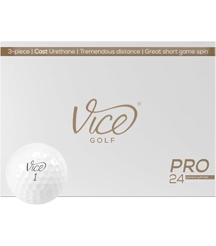 Amazon.co.jp: Vice Golf Pro ソフトゴルフボール ホワイト 1ダース