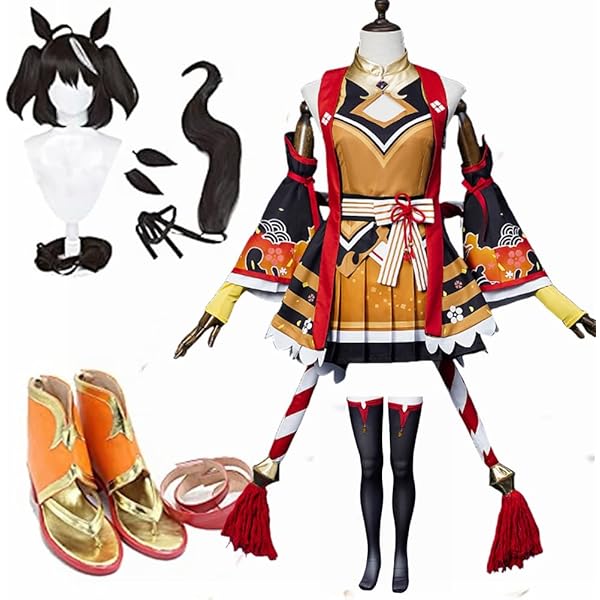 Amazon.co.jp: [OFUNGO] CGcosplay Minnie Mouse ミニーマウス