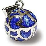 メキシコ MUSICAL BALL　ミュージカルボール アラベスク ブルー ペンダントトップ