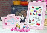 布絵本My Kitchen playbook&布おもちゃ　着せ替えセットMy dress me up doll&おまけ付き 変身人形ミニ白雪姫 ジョイフル・プレイ&ラーンギフトセット
