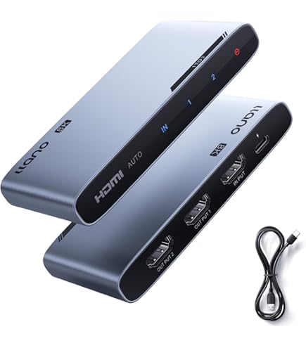 Amazon | GOPPA GP-HDSP14H460 4K/60Hz対応HDMI分配器（1入力:4出力