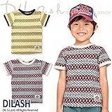 (ディラッシュ) DILASH初夏'16 ジャガード織半袖Ｔシャツ 130 イエロー