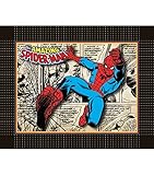 Spiderman Classic Comic Book No Sew Fleece Throw Blanket [並行輸入品]