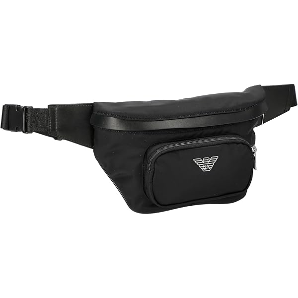 Emporio Armani ブラック ボディバッグ タイムセール エンポリオアルマーニ ボディバッグ メンズ Travel Essentials