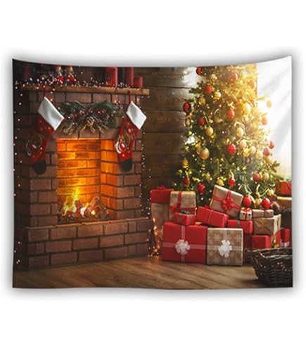 メリークリスマス タペストリー 150*200 CM 飾り物 壁掛け Amazon.co.jp: GLYY メリークリスマス タペストリー 150*200 CM 飾り物