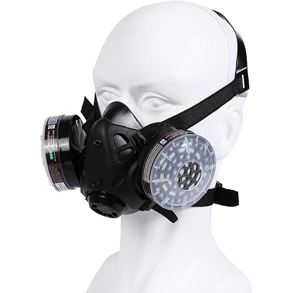 Amazon.co.jp: [ENN LLC] コスプレ用 ガスマスク ダブルフィルター