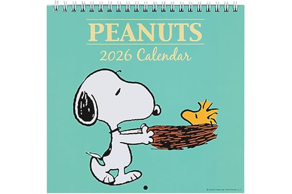 サンリオ(SANRIO) ウォールカレンダーM 2026 スヌーピー 紙 壁掛け 622508