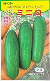 【種子】 キュウリ(ミニキュウリ) ミニQ トキタ種苗のタネ