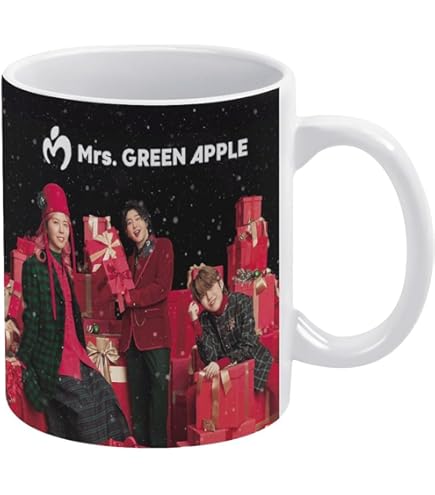 Amazon.co.jp: ミセス・グリーン・アップル マグカップ コーヒーマグ