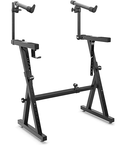 QUIK LOK DJ233 スタンド 高さ調整可能 ブラック Amazon.com: Quik-Lok DJ Table and Mixer Stand Equipment (DJ233