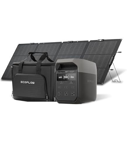 Amazon.co.jp: EcoFlow DELTA 3 ポータブル電源1024Wh と160W片面