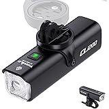 TOWILD CL1200 自転車 ライト 充電式 ロードバイクライト 下付け 1200ルーメン 4000mAh大容量 「自動点灯&リモコン制御可能」 自転車フロントライト IPX6防水 自転車用LEDヘッドライト 自動点灯 クロスバイクライト
