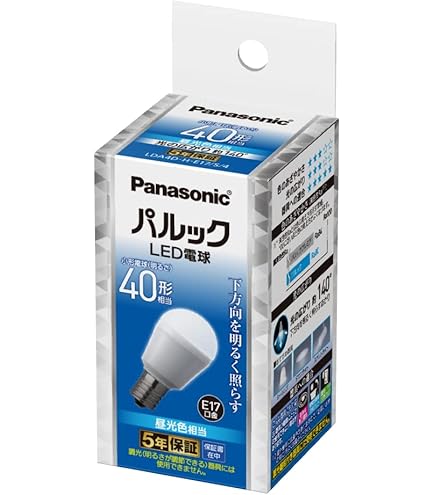 Amazon.co.jp: パナソニック(Panasonic) LED電球E17下方向