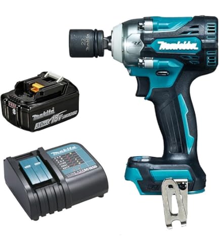 Amazon | マキタ(Makita) 充電式インパクトレンチ 18V6Ah バッテリ2 本