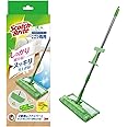 【Amazon.co.jp限定】 3M フロア モップ 床 マイクロファイバー 折り返しクロスヘッド 伸縮式 スコッチブライト FM-F1J A B
