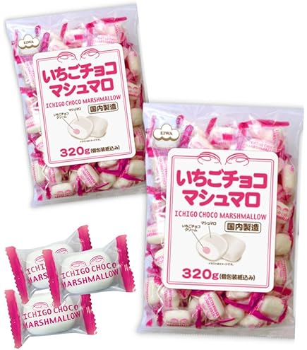 Amazon.co.jp: エイワ チョコマシュマロ徳用サイズ 80個×6袋 : 食品