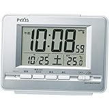 セイコークロック 置き時計 目覚まし時計 電波 デジタル 温度表示 表示 PYXIS ピクシス BC411S