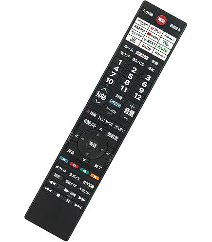 Amazon | AULCMEET 代替リモコン CT-90504 fit for REGZA レグザ 液晶
