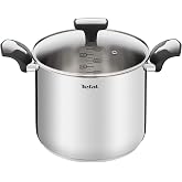 Tefal Emotion Induction Stainless Steel Stockpot 6.2L, E3016104