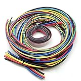 TOOGOO 55M/キット熱収縮チューブ11サイズカラフルなチューブスリーブワイヤーケーブル　熱収縮チュービング　6色