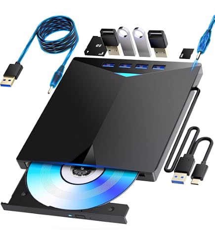 Amazon.co.jp: ブルーレイドライブ 外付け ブルーレイプレーヤー Blu 