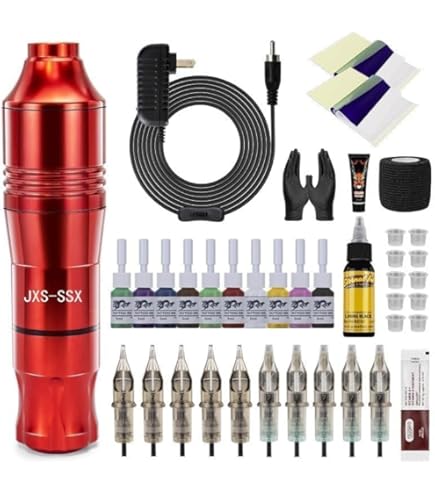 Amazon | タトゥーキット タトゥーガンキット タトゥーマシンキット