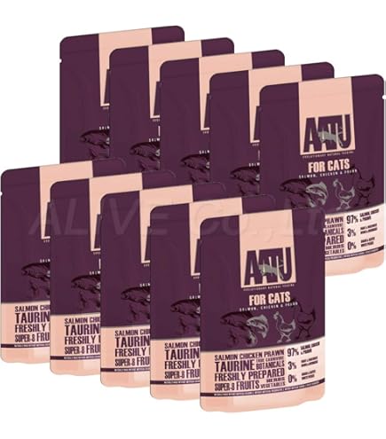 Amazon | AATU（アートゥー） キャットフード サーモン グレインフリー