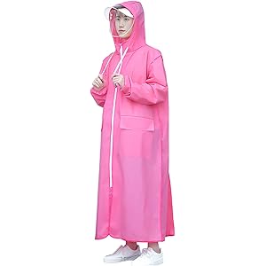 【二重ツバ&ポケット付き】レインコート レインウェア ロング 雨着 レインポンチョ 魔法レインコート 魔法レインポンチョ 超軽量 雨具 バイク/自転車用 大きい おしゃれ 通勤通学 魚釣り 快適 防風防水 防塵防雪 軽量 レディース メンズ 男女兼用