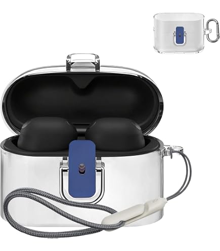 Amazon | YXXH ケース SONY WF-1000XM6 用 ケース 安全ロック付き 全面