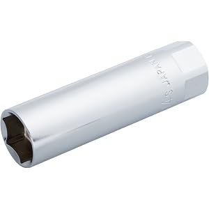 トネ(TONE) プラグソケット(6角・マグネット付) HP3P-14S 差込角9.5mm(3/8") 二面幅14mm