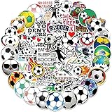 サッカーステッカー100枚、2025 W杯サッカーステッカー、防水カップステッカー、サッカーカップ サッカーボールステッカー、水筒車荷物女の子男の子子供大人ティーンギフト用スポーツラップトップシール