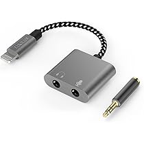 Microphone Headphone Adapter 