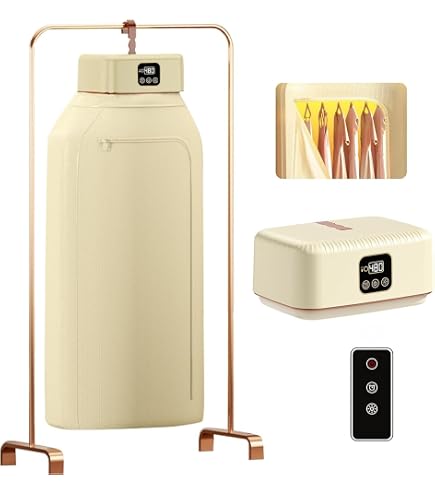 Amazon | [Rocotto] ポータブル衣類乾燥機 小型 コンパクト 衣類乾燥機