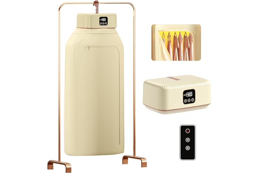 2026 Model Portable Clothes Dryer, Clothes Dryer, Portable Dryer, Quick Drying, Room Drying, Laundry Dryer, Rainy Season, Dust Mite Protection, Timer Function, Living Alone, Children's Clothes
