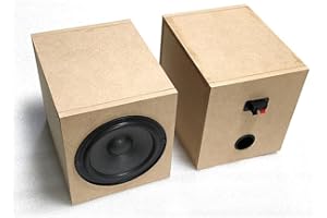 NFJ謹製エンクロージャー自作キット[MODEL-CUBE]3〜5インチ対応組立式スピーカーキット 日本製MDF採用
