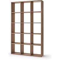 Amazon｜無印良品 スタッキングシェルフセット・5段・ウォールナット材