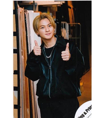 Amazon.co.jp: King & Prince 公式 生 写真 （平野紫耀）KP01748