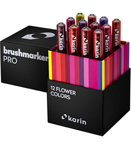 美品】Karin brushmarker PRO 72色＋3本ブレンダー Amazon.co.jp: 日本