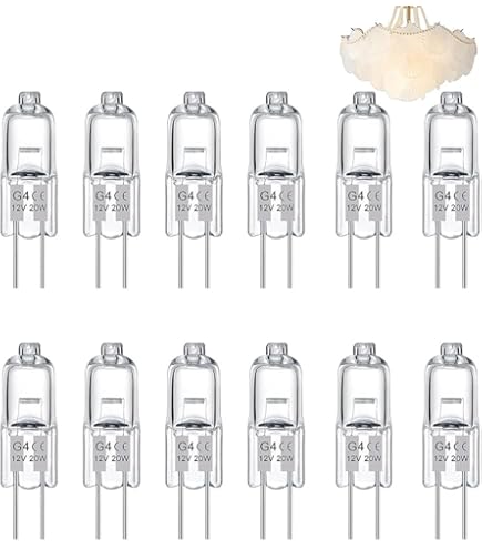 Amazon | G4 ミニハロゲン電球 JC タイプ バイピン 12V 20W | GE