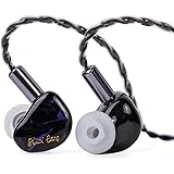 LINSOUL Kiwi Ears Cadenza 10mmベリリウムダイナミックHiFiインナーイヤーイヤホン (パープル)