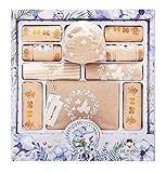 サンフラワー（SUNFLOWER） ベビー用服と小物　ベビーギフトセット　出産準備　出産祝い　贈り物　ギフトセット　11点セット　便利　可愛い　プレゼント　ベビー新生児　出産祝い　カバーオール
