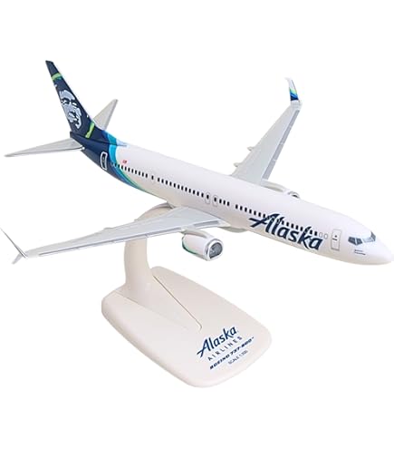 Skymarks SKR983-1 Air Canada 737Max8 Model Plane Toy in Scale 1