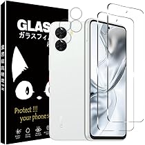 Amazon | ZTE Nubia S2 フィルム【2枚ガラスフィルム+2枚レンズ保護
